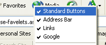Is your links bar active?