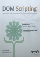 Book cover of Dom Scripting by Jeremy Keith